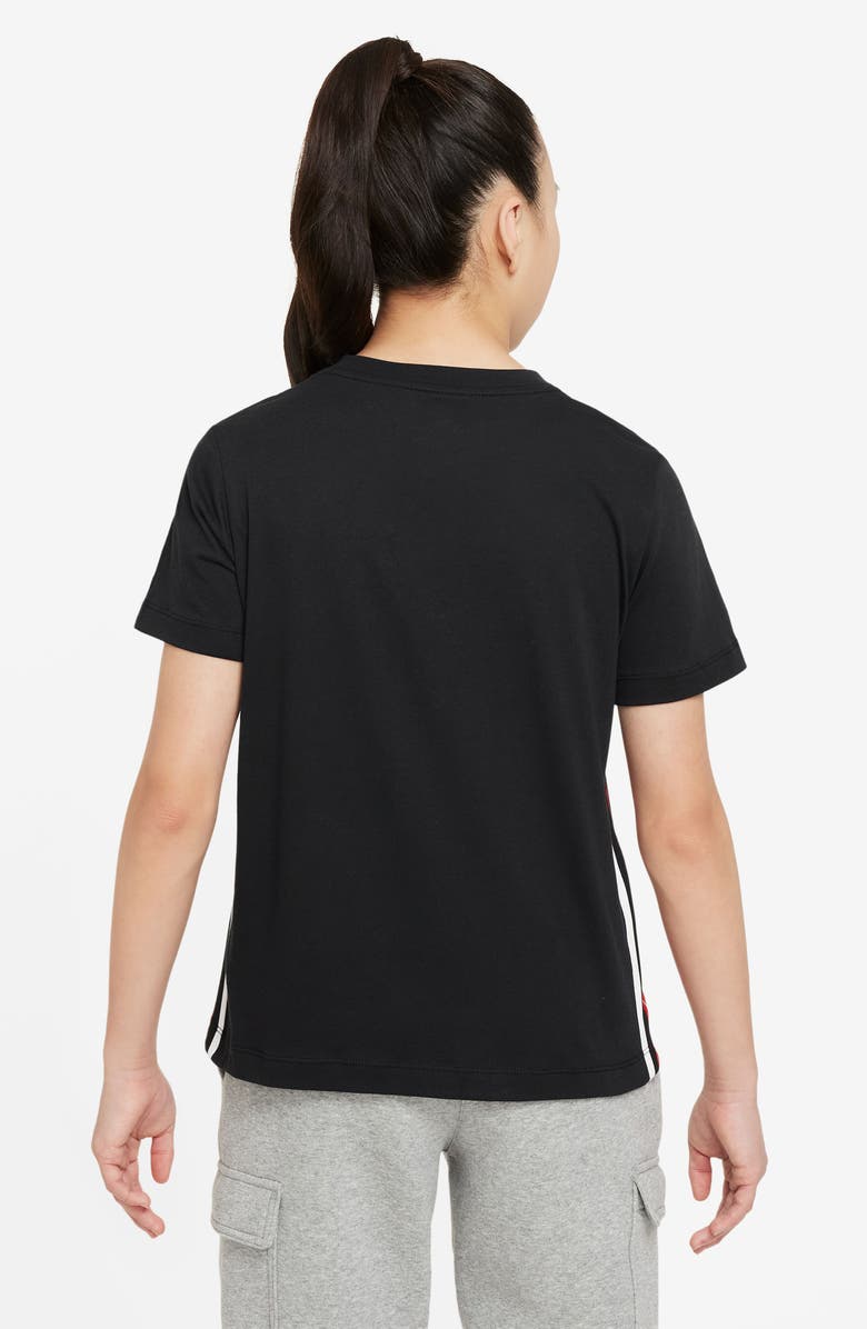 Nike Kids' Sportswear Club Logo T-Shirt, Alternate, color, 010 Black