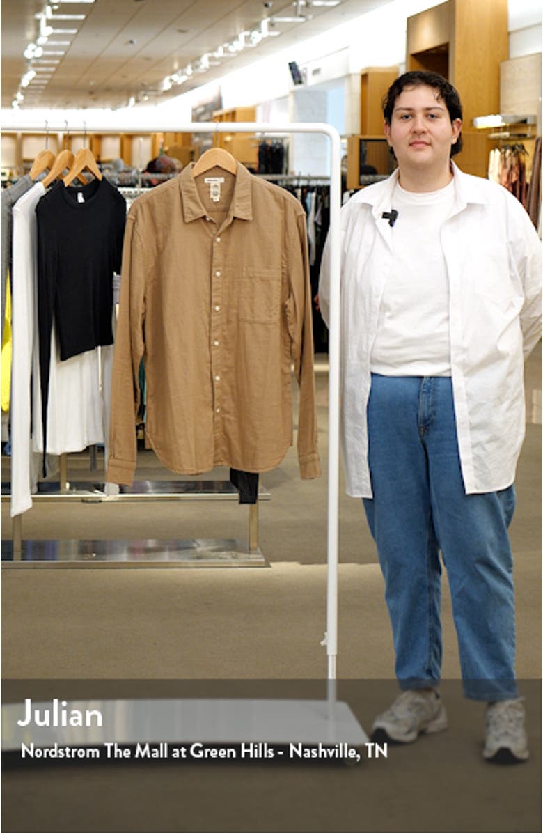 The Ripper Button-Up Organic Cotton Gauze Shirt, sales video thumbnail