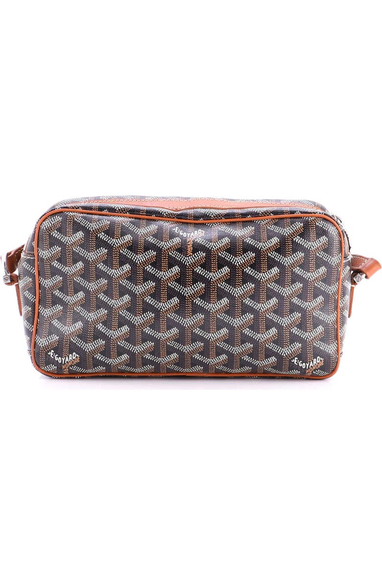 Pre-Owned Goyard Cap Vert Bag Coated Canvas, Alternate, color, Brown