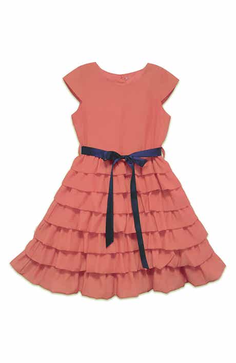 JOE-ELLA Kids' Tiered Formal Dress