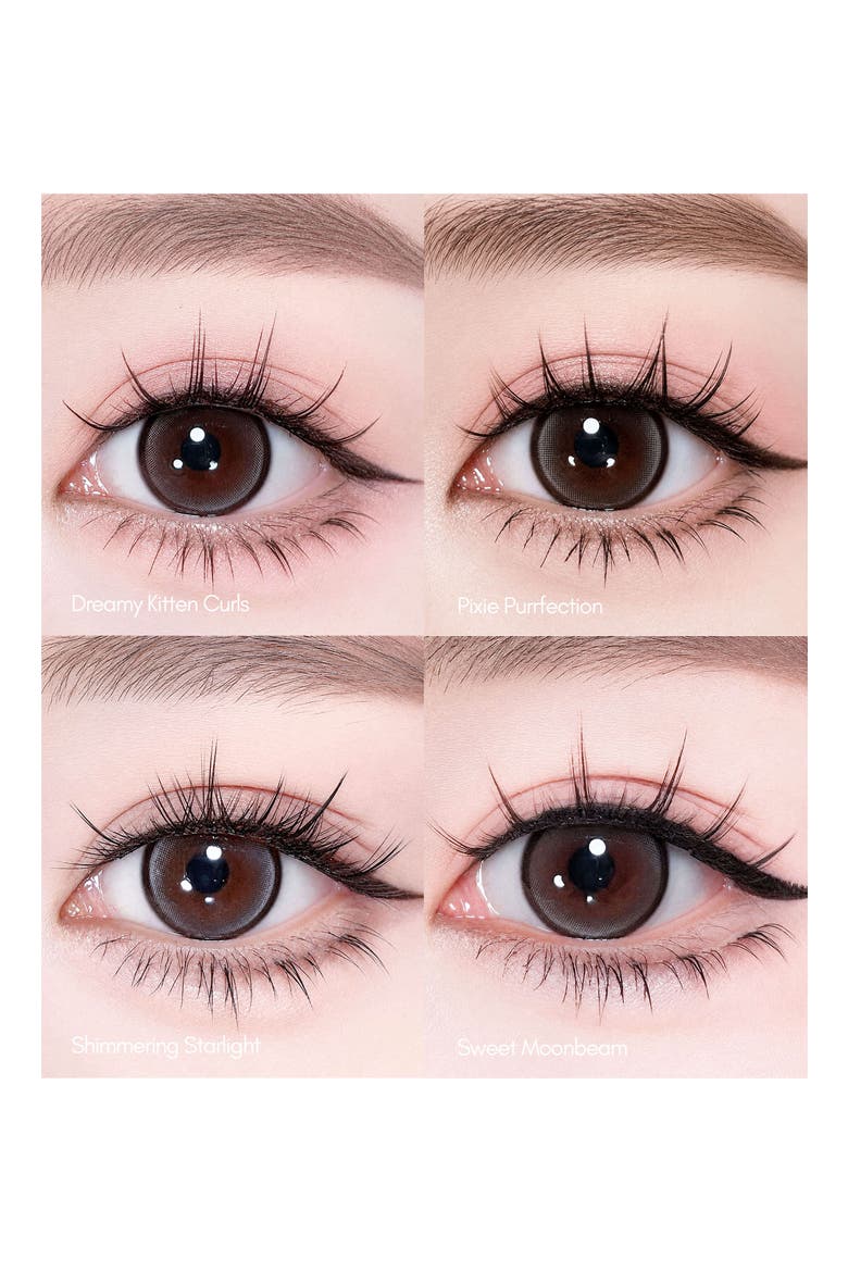 Volume DD Curl 8 to 12mm Length Pre-Glued Reusable Lashes, Alternate, color, Black