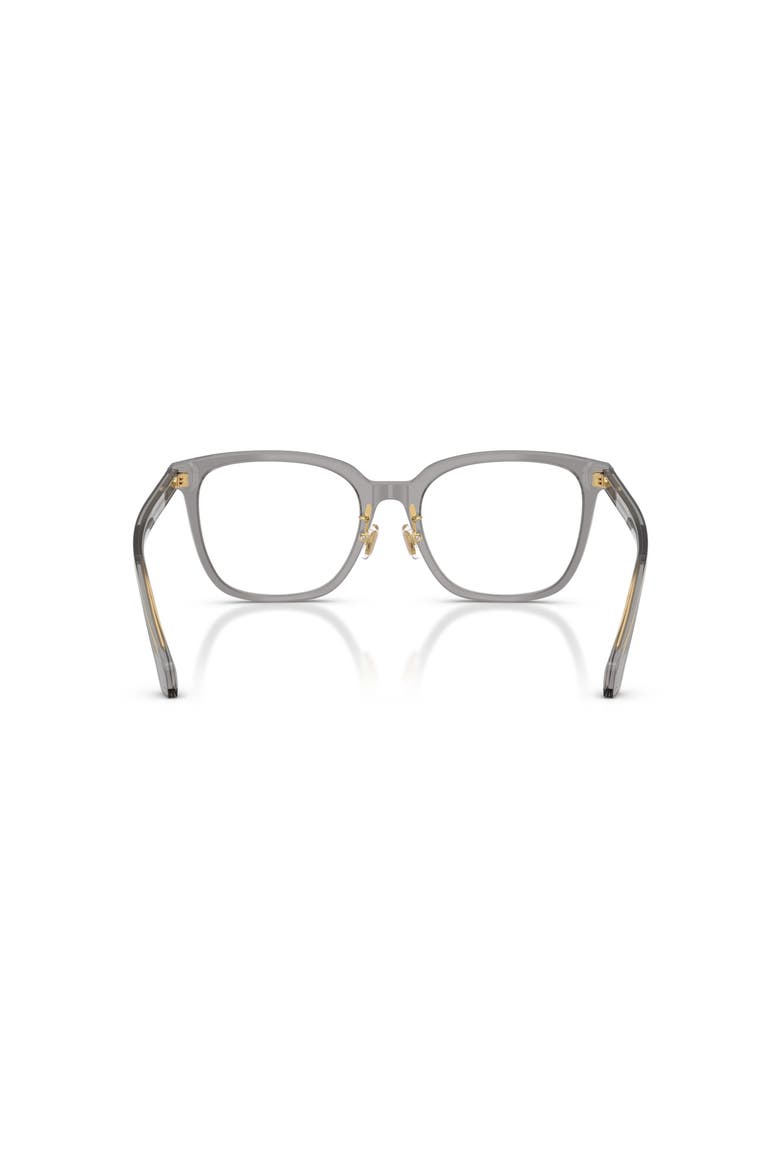 54mm Square optical glasses, Alternate, color, Grey