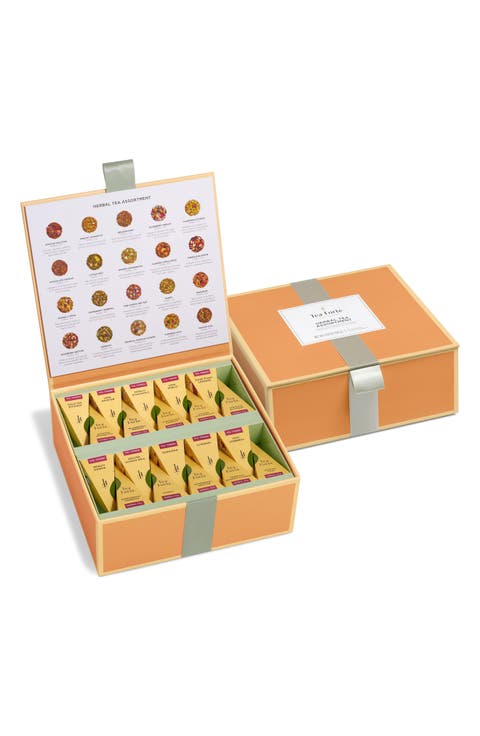 40-Piece Herbal Tea Assortment Tea Chest