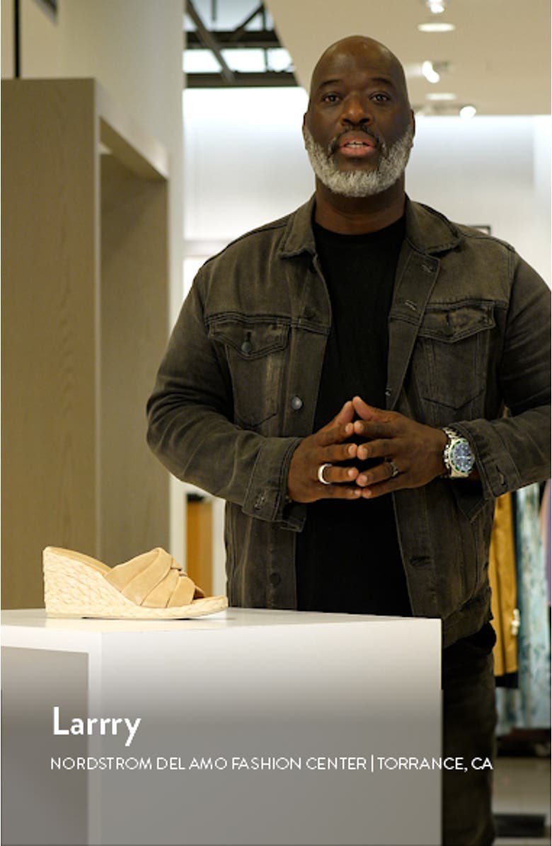 Gilian Espadrille Wedge Slide Sandal, sales video thumbnail