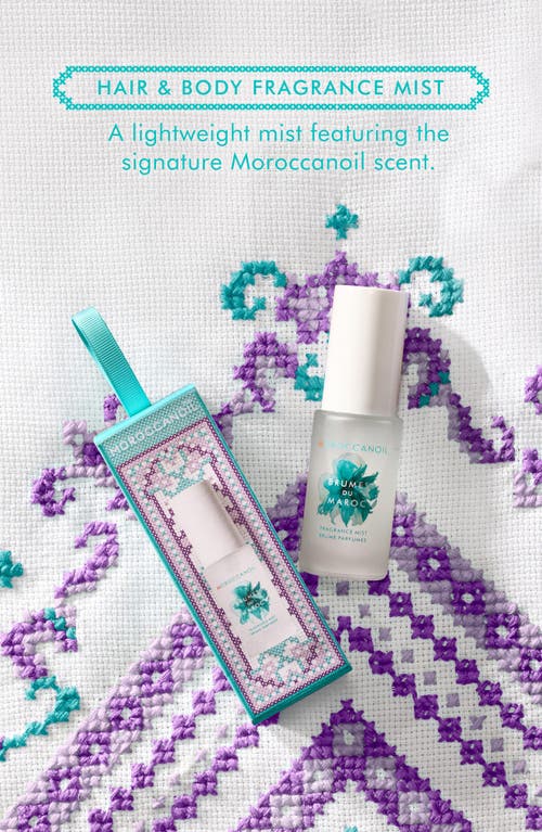 Moroccanoil Hair & Body Fragrance Mist Holiday Ornament In Transparent