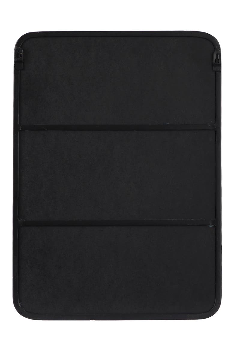 Mirrored Wall Shelf, Alternate, color, BLACK