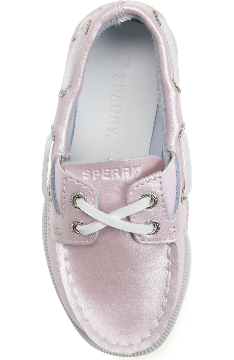 Sperry Kids' Authentic 2-Eye Leather Boat Shoe, Alternate, color,
