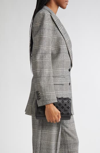 Paloma Studded Leather Clutch