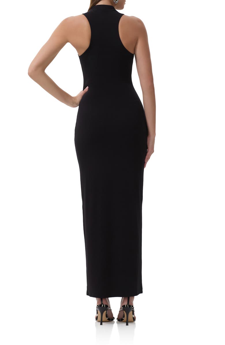 AFRM Casper Racerback Maxi Dress, Alternate, color, Noir