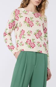 Weekend Max Mara Floral Sweater