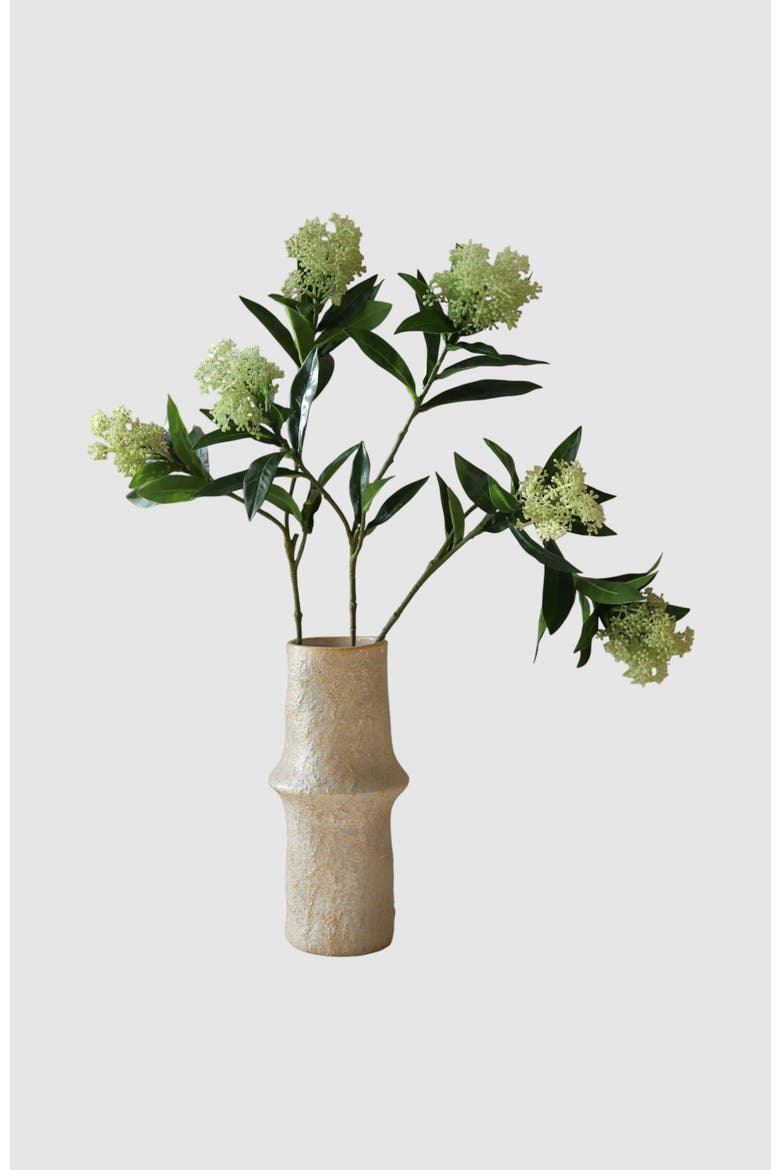 Light Green Skimmia Berry Branch, Alternate, color, Light Green