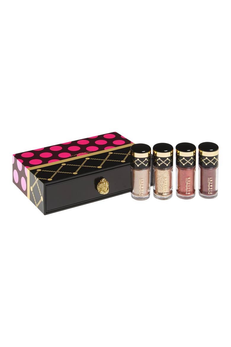 MAC Nutcracker Sweet Bronze Pigments and Glitter Kit, Main, color, BRONZE