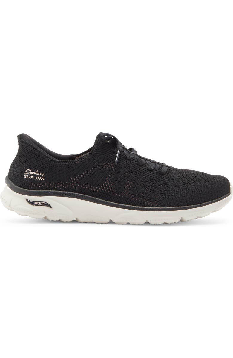SKECHERS Slip-Ins<sup>®</sup>: Arch Fit<sup>®</sup> Sunny Sneaker, Alternate, color, Black