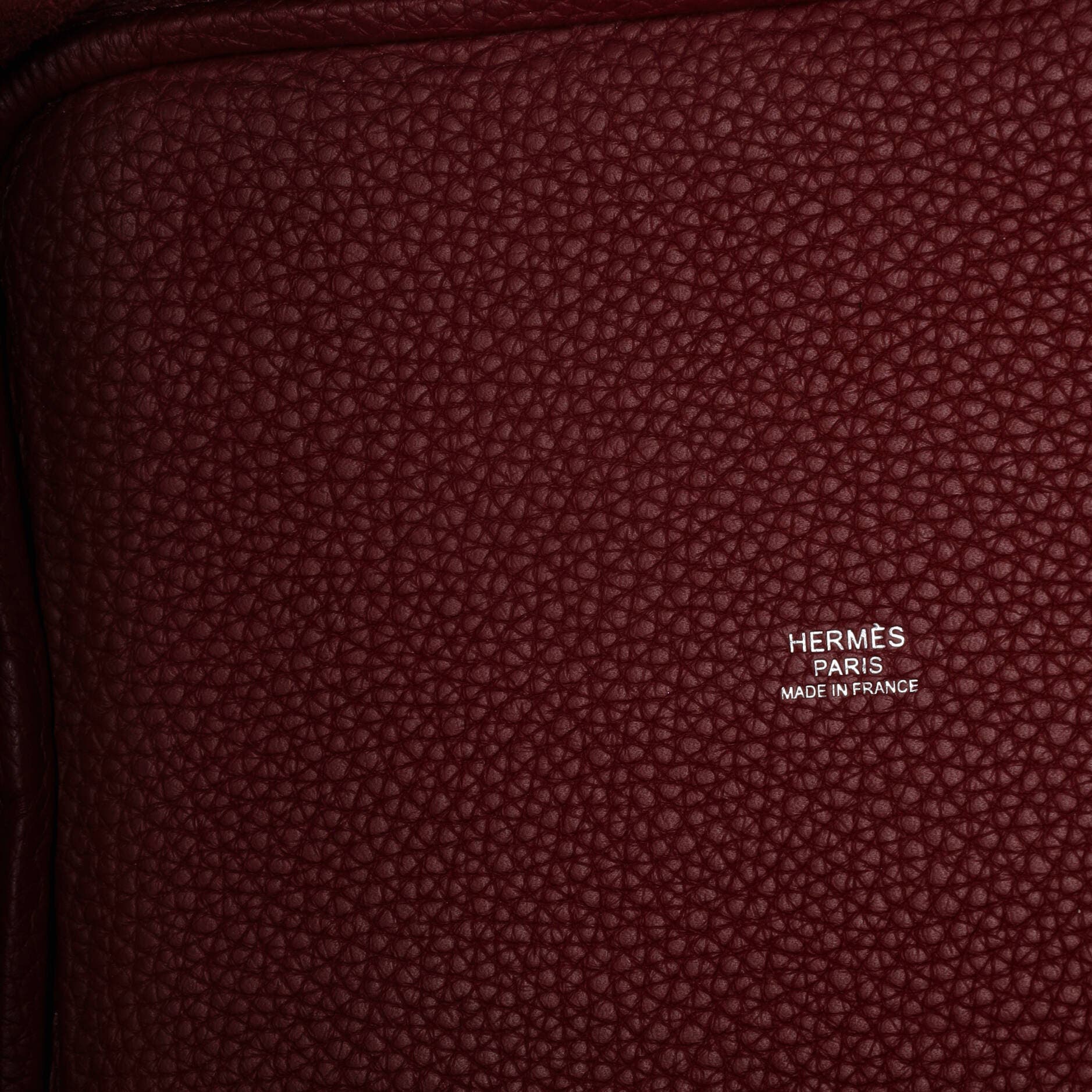 Pre-Owned Hermes Picotin Lock Bag Clemence MM, Alternate, color, Rouge Grenat