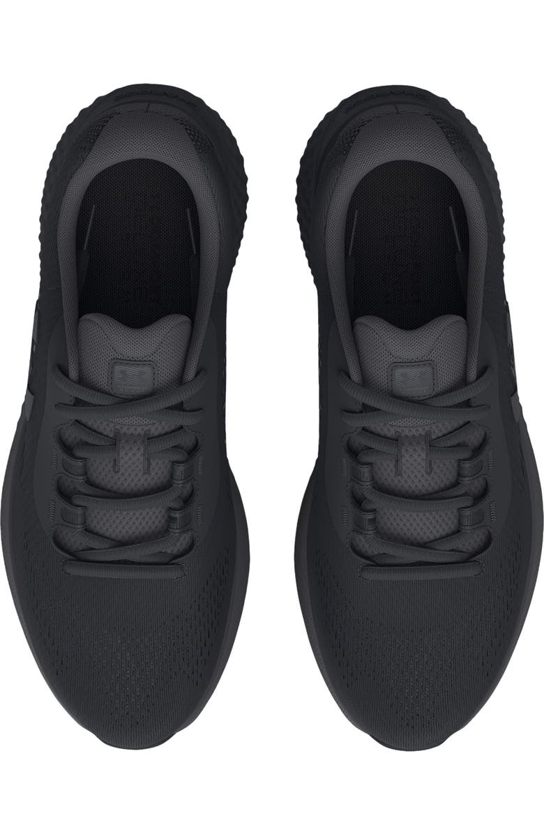 Under Armour Charged Rogue Running Shoe, Alternate, color, Black