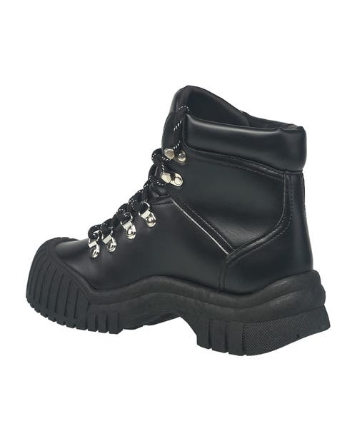 True Religion Women's Chris Lace Up Boot In Black