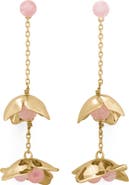 Kate Spade New York gilded garden linear drop earrings