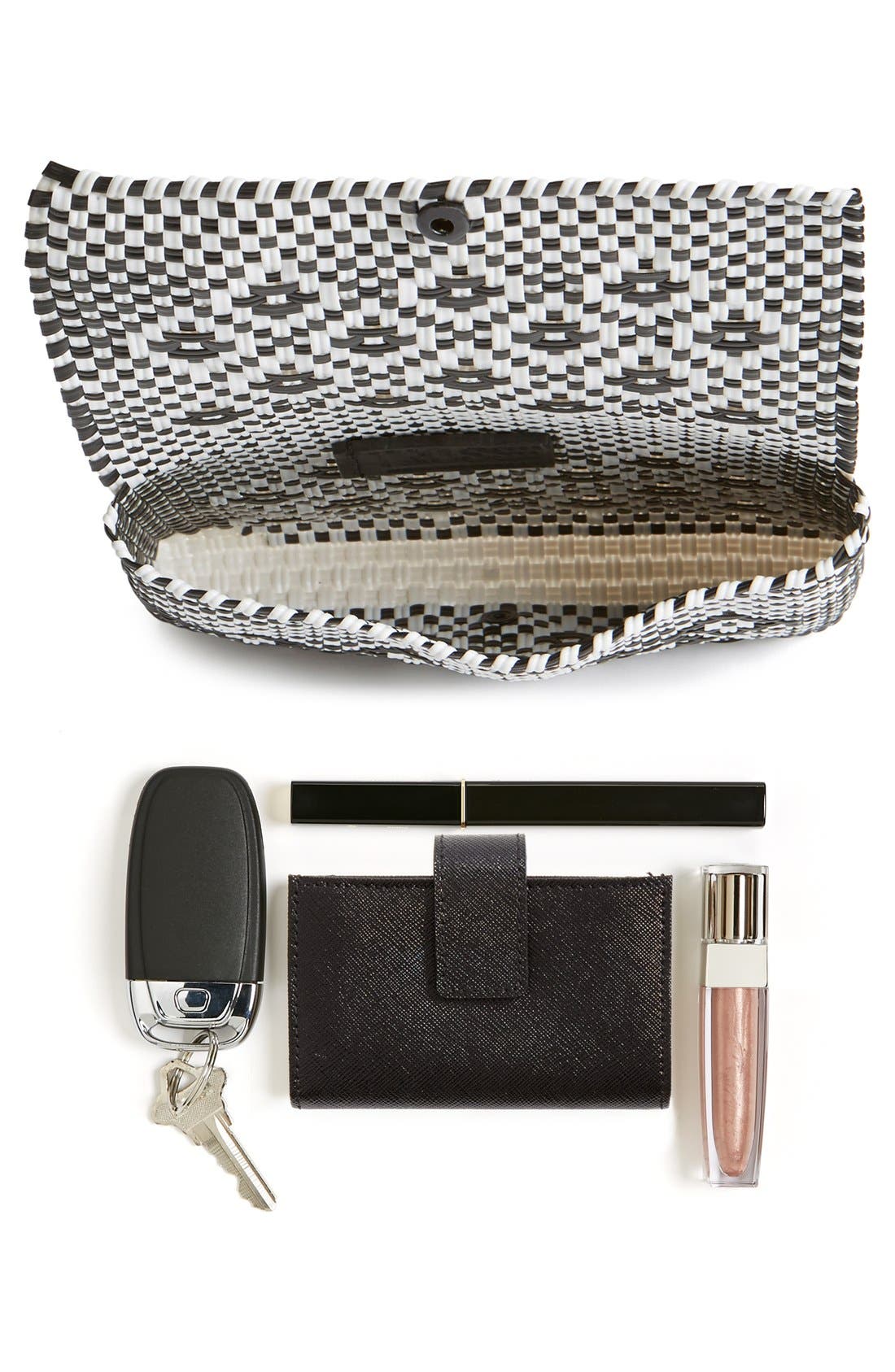 Truss Geometric Clutch, Alternate, color, 