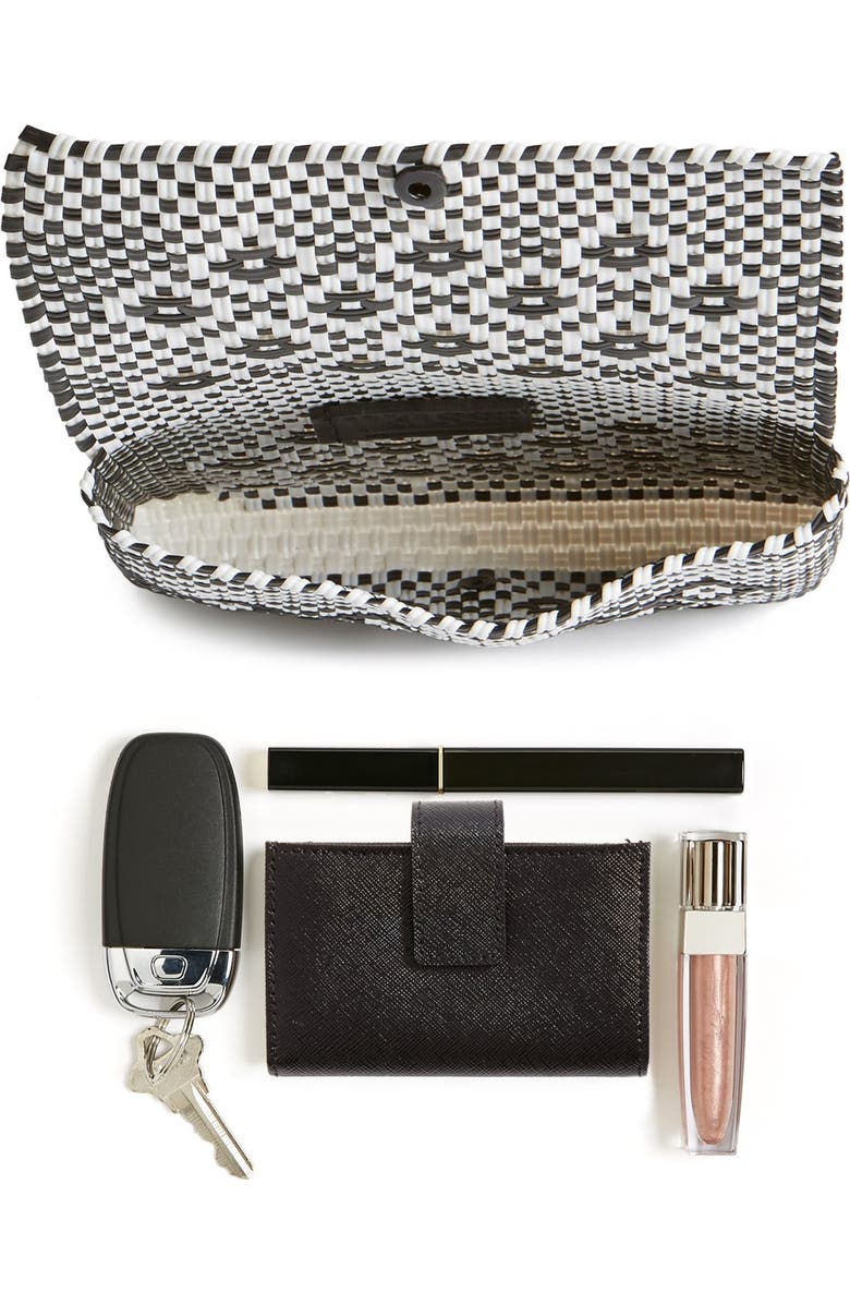 Truss Geometric Clutch, Alternate, color,