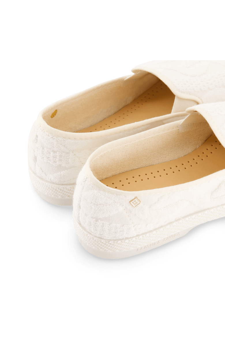 Rivieras Classic Terry Cloth Slip-On Loafer, Alternate, color, White