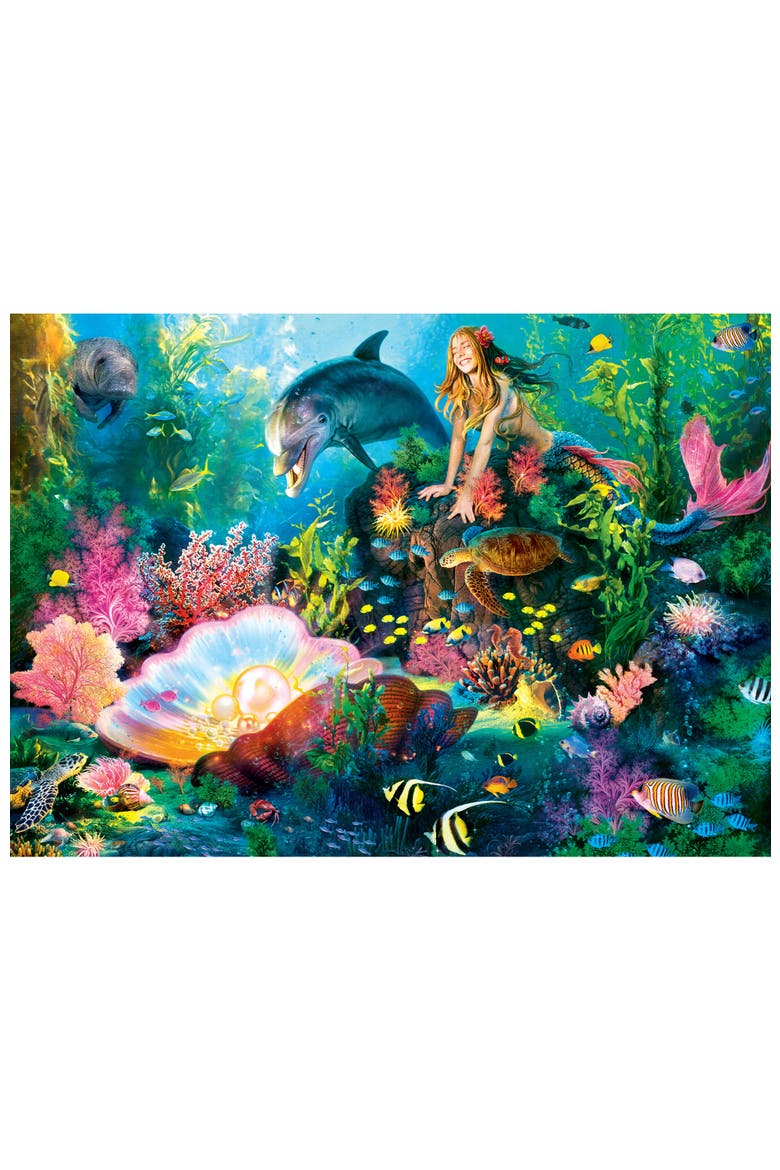 Secrets of the Deep 500 Piece Puzzle, Alternate, color, Multicolor