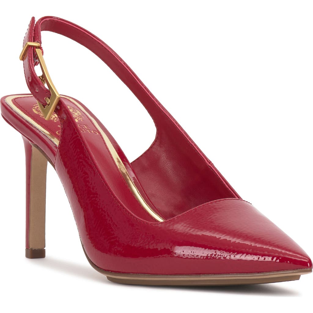 Vince Camuto Brendie Slingback Pump In Red