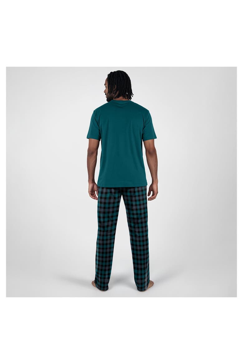 Men's Concepts Sport  Midnight Green Philadelphia Eagles Big & Tall Highland Sleep Set, Alternate, color, Green