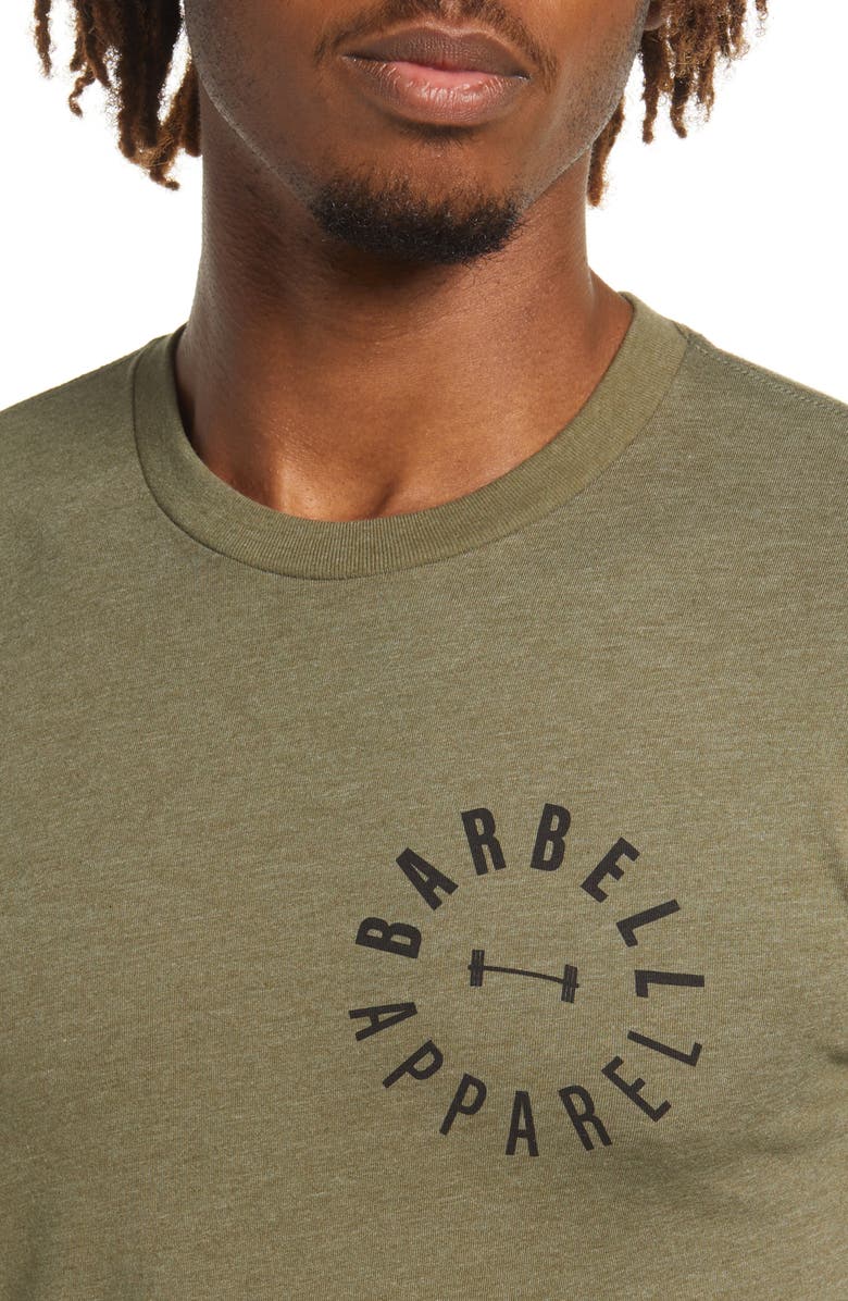 Barbell Apparel The Full Circle Cotton Blend Graphic Tee, Alternate, color, 