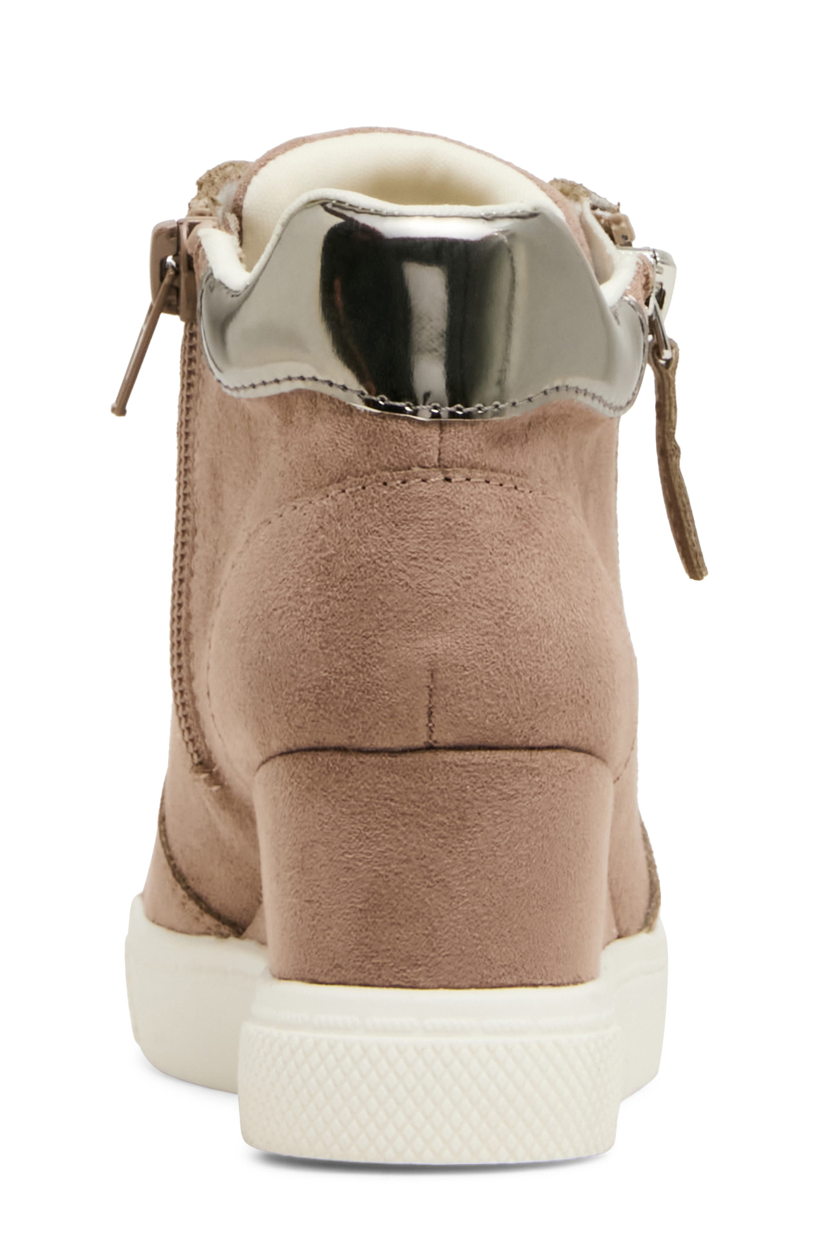 Kids' Jatomic Wedge High Top Sneaker, Alternate, color, TAUPE