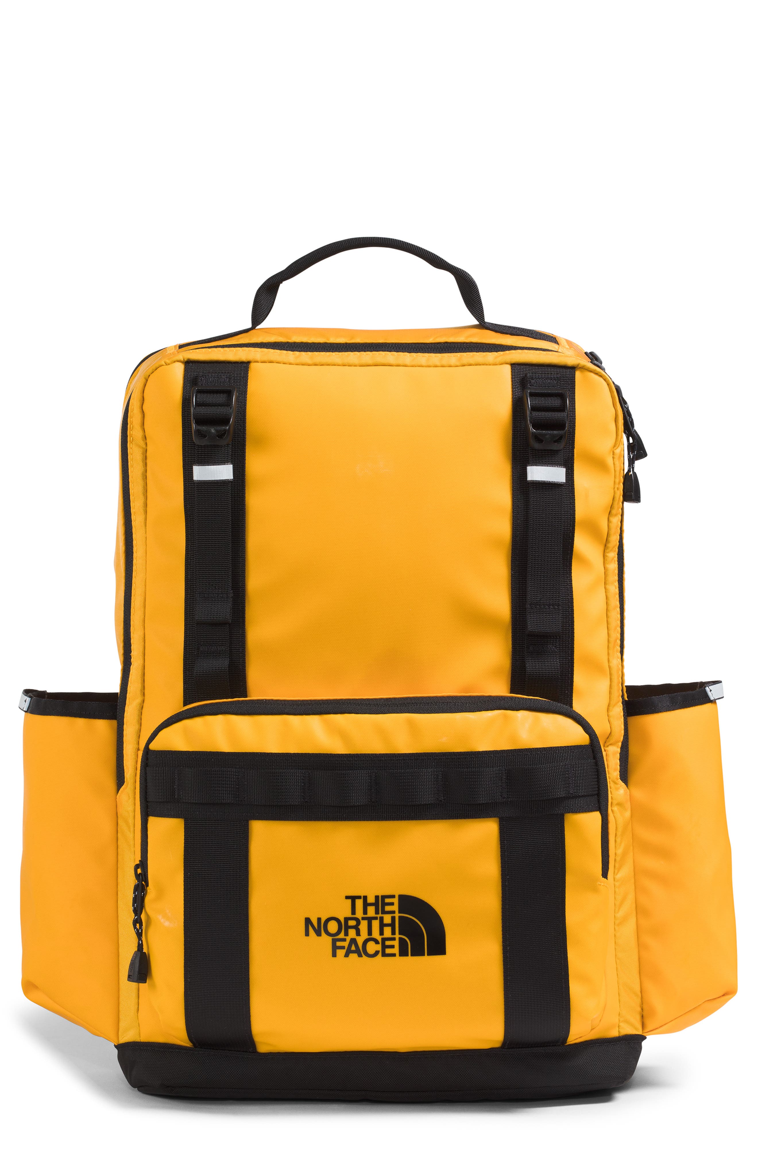 The North Face Base Camp Daypack, Main, color, Summit Gold/ Tnf Black