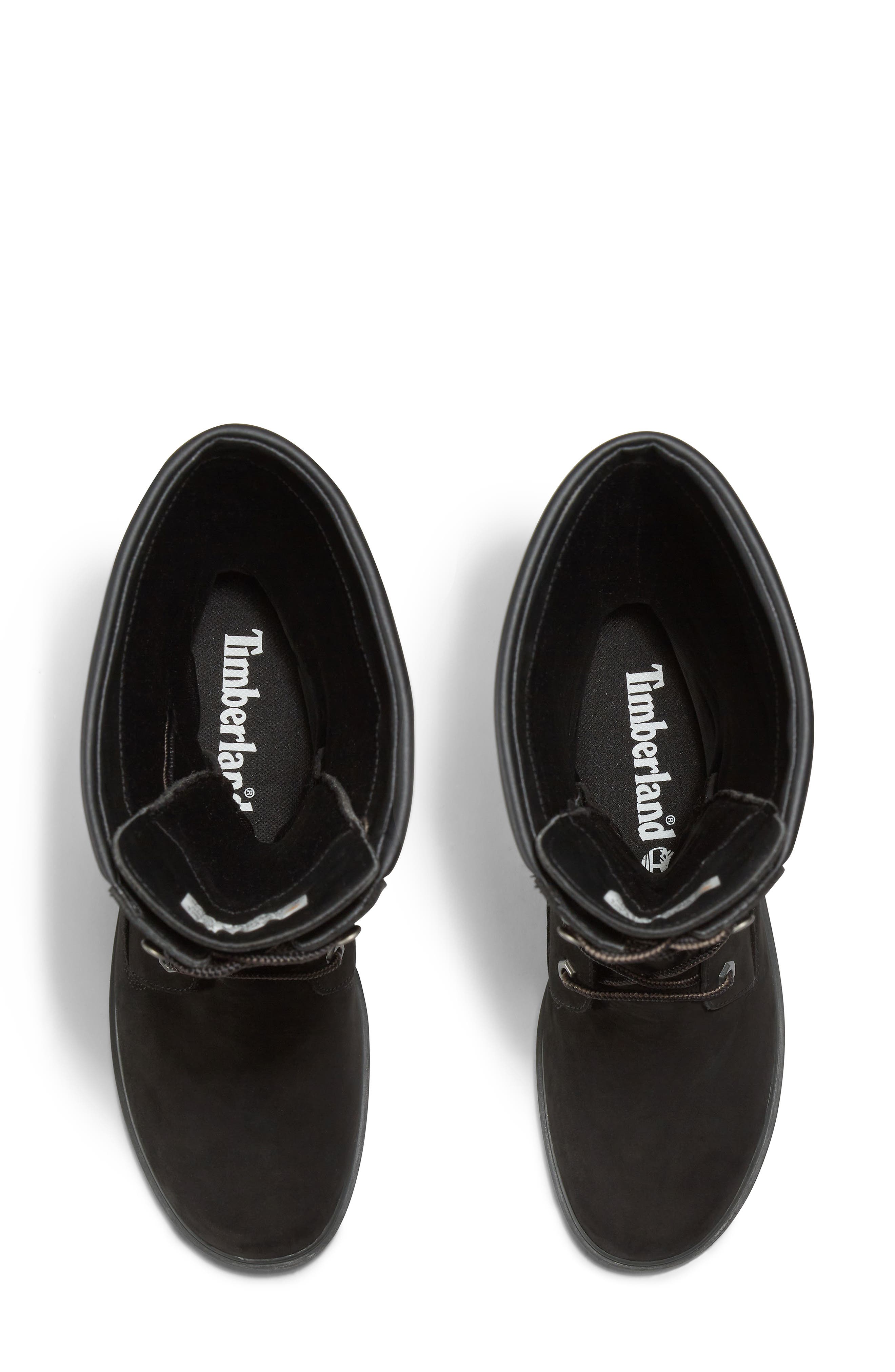 Timberland Premium 14-Inch Lace-Up Waterproof Boot, Alternate, color, Black