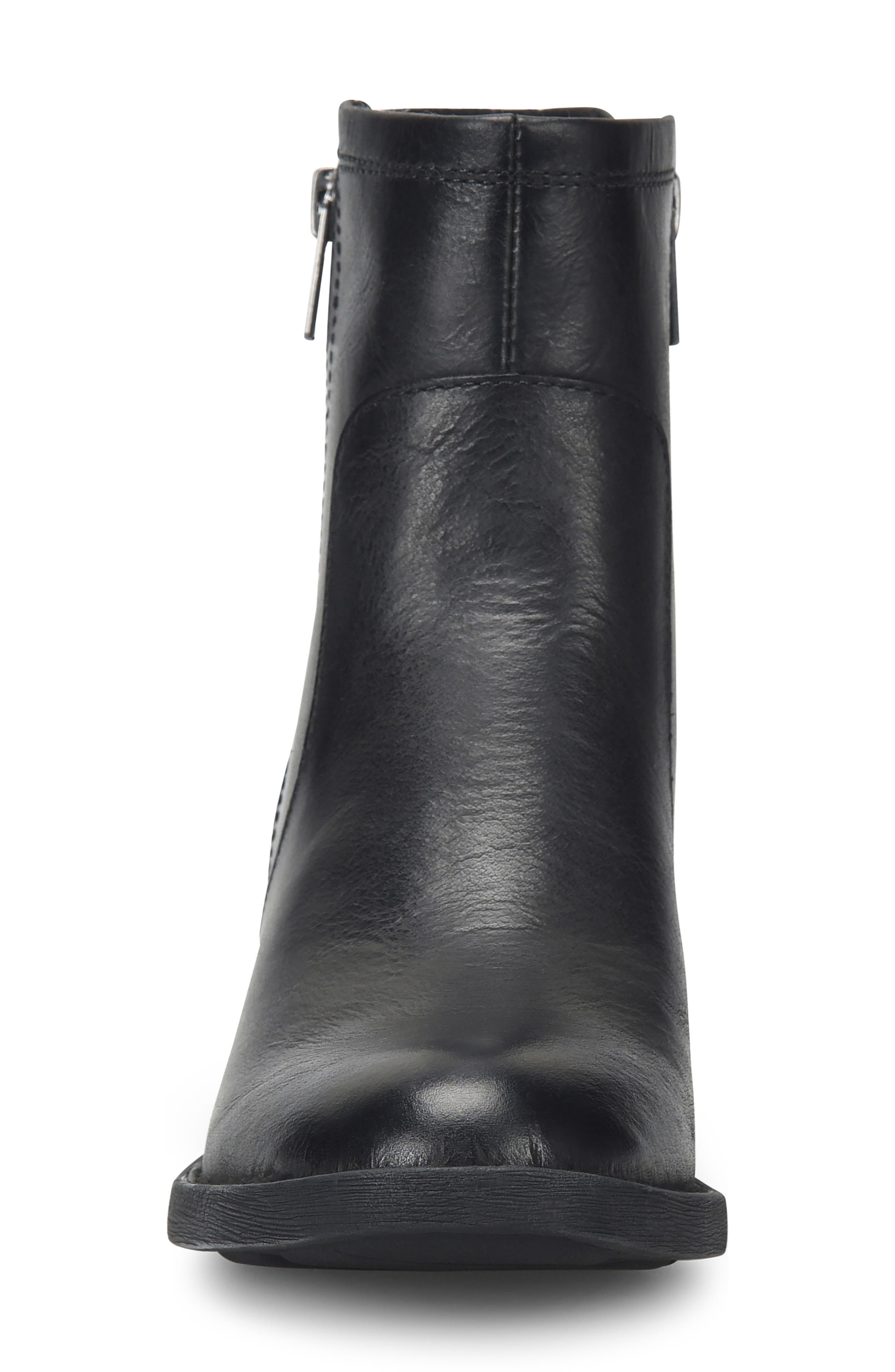 Børn Rigby Bootie, Alternate, color, Black Leather