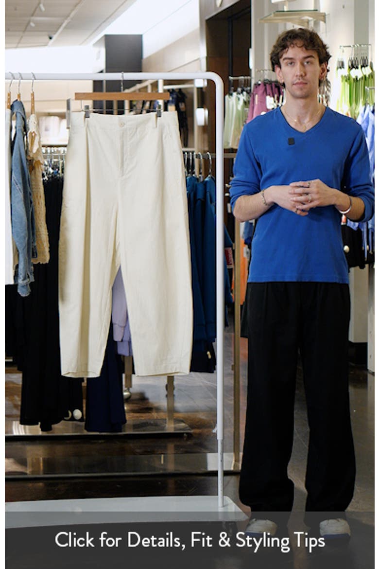Straight Leg Cotton Pants video