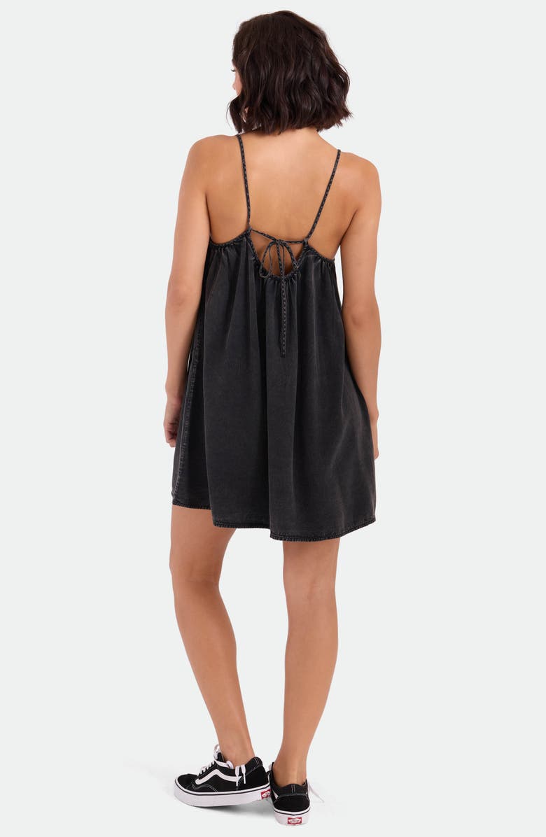 Volcom Baby Cakes Mini Cover-Up Sundress, Alternate, color, Vintage Black
