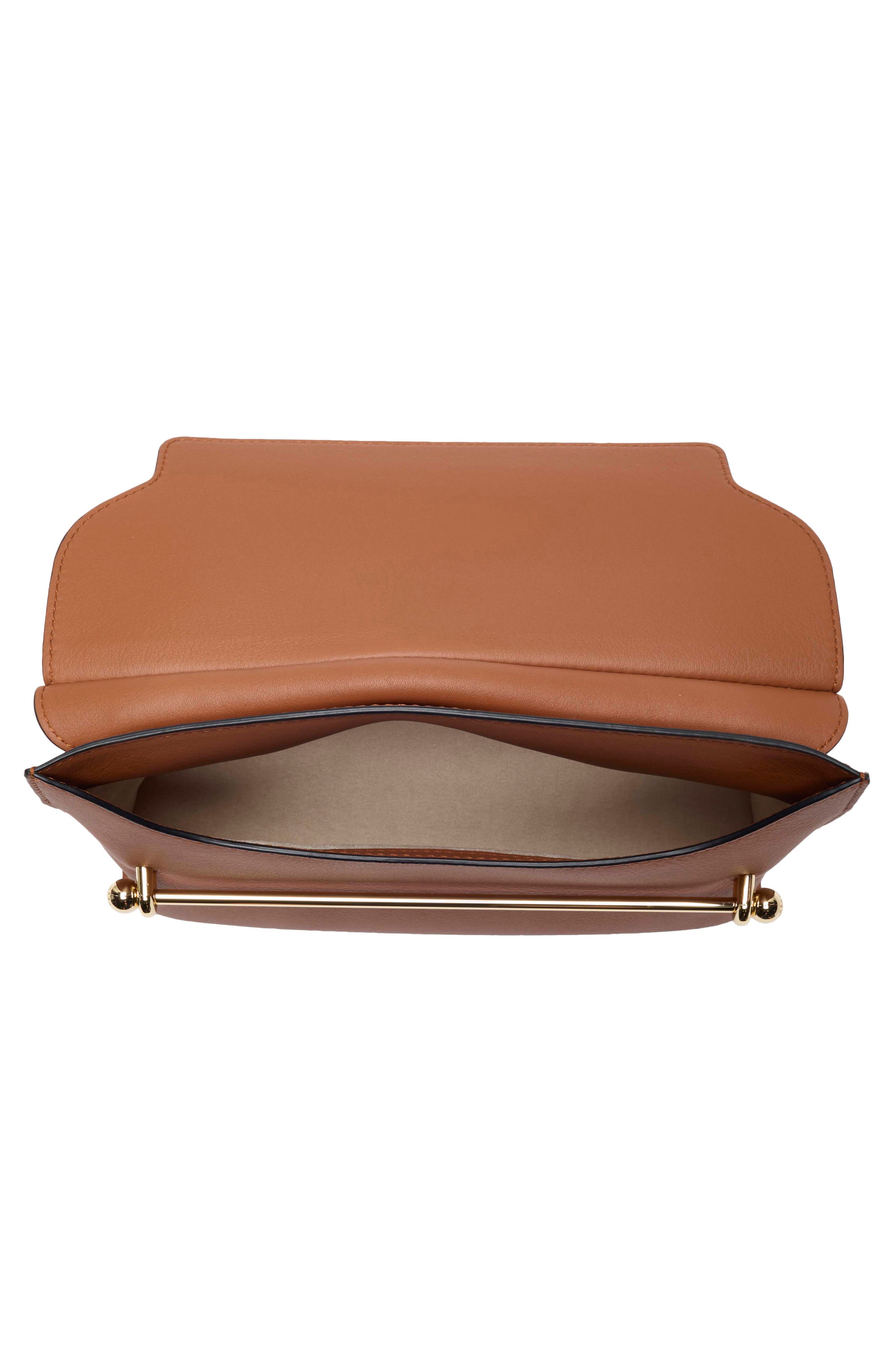 Stylist Clutch Bag, Alternate, color, CHESTNUT