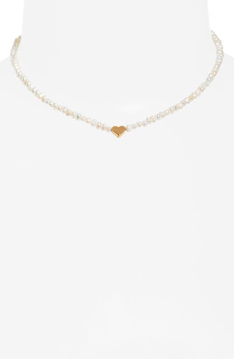 Nordstrom pearl necklace sales
