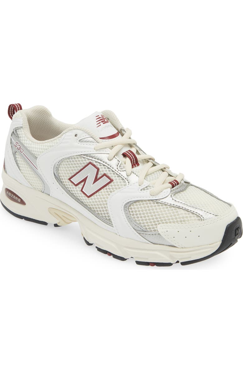 New Balance Gender Inclusive 530 Sneaker, Main, color, Sea Salt/ White2