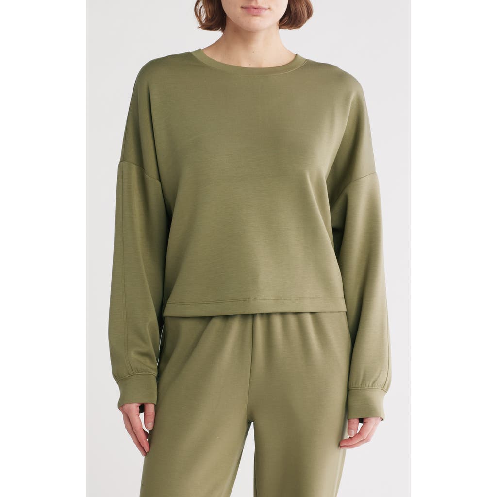 Z BY ZELLA Z BY ZELLA WHISPER SCUBA EASY CREW SWEATSHIRT