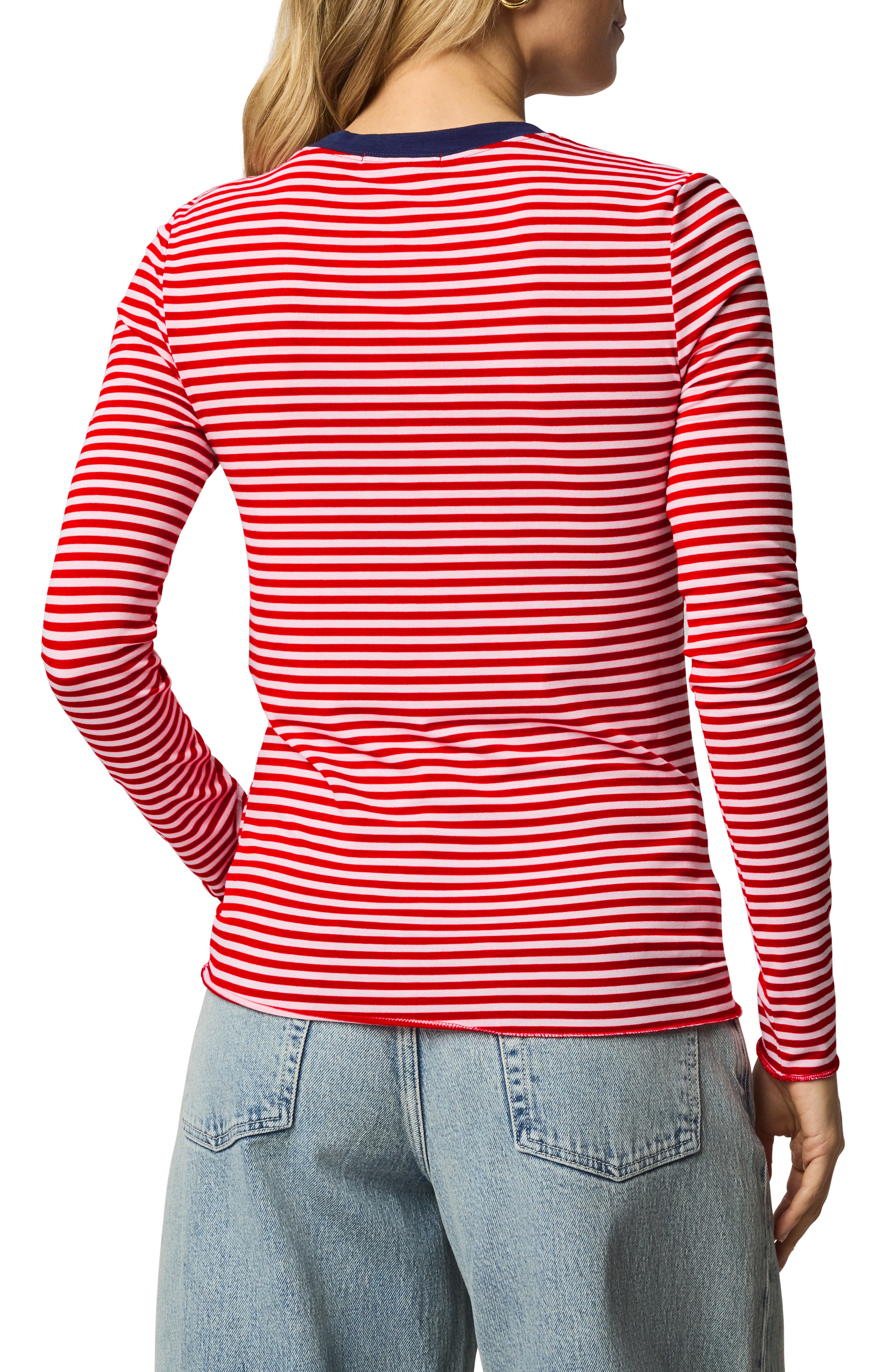 Stripe Long Sleeve Tee - image 4