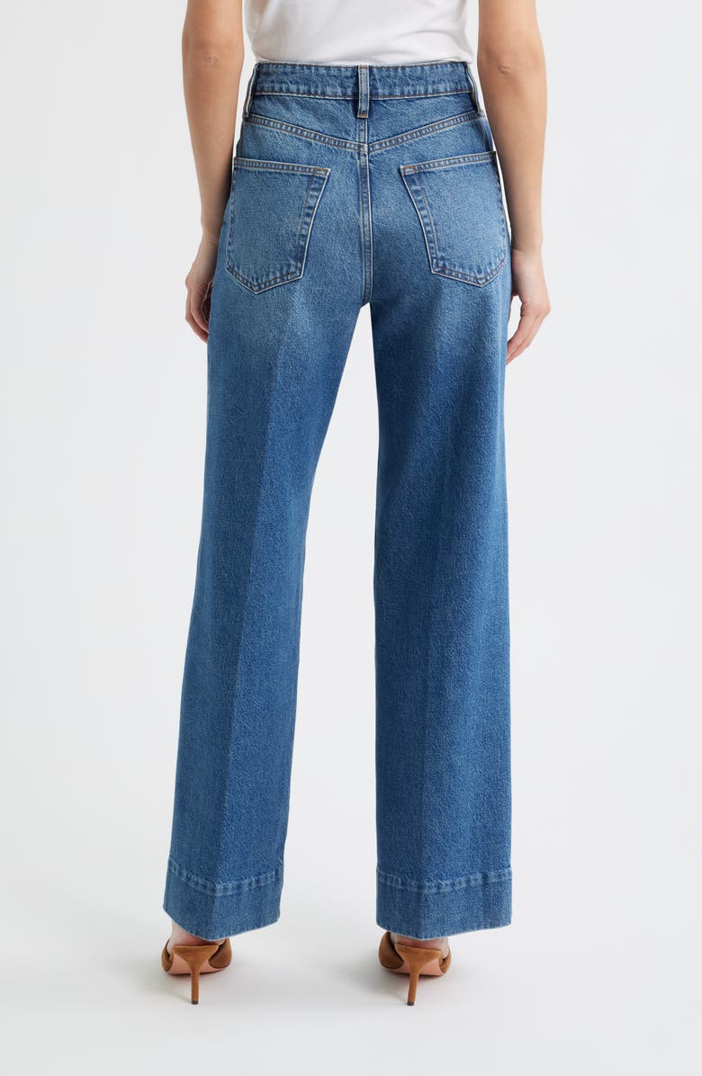 FRAME The Streamline High Waist Straight Leg Jeans, Alternate, color, 