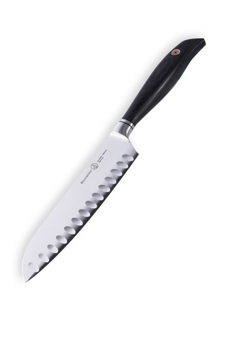 Blacksmith Santoku Knife with Kullens 6.5 inches, Alternate, color, Blacksmith