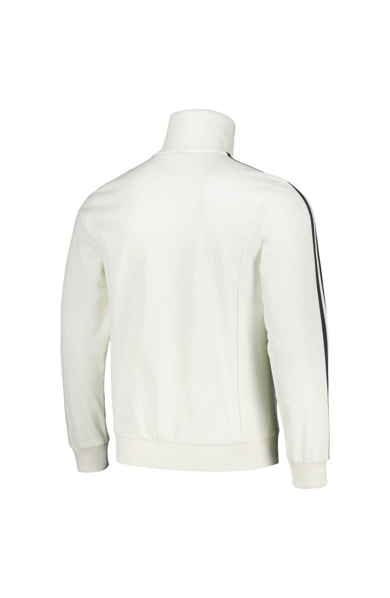 adidas Originals Men's adidas Originals  Cream Germany National Team Beckenbauer Full-Zip Track Jacket, Alternate, color, 