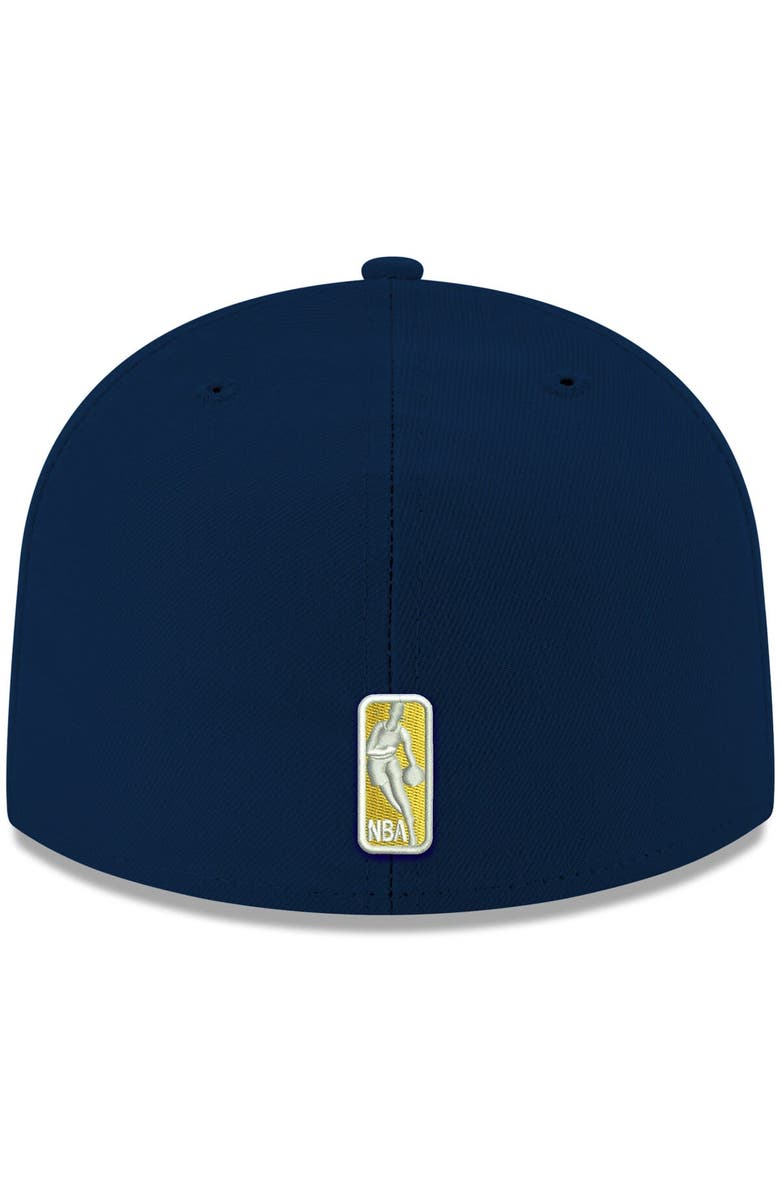 New Era Men's New Era Navy Indiana Pacers Official Team Color 59FIFTY Fitted Hat, Alternate, color, Navy