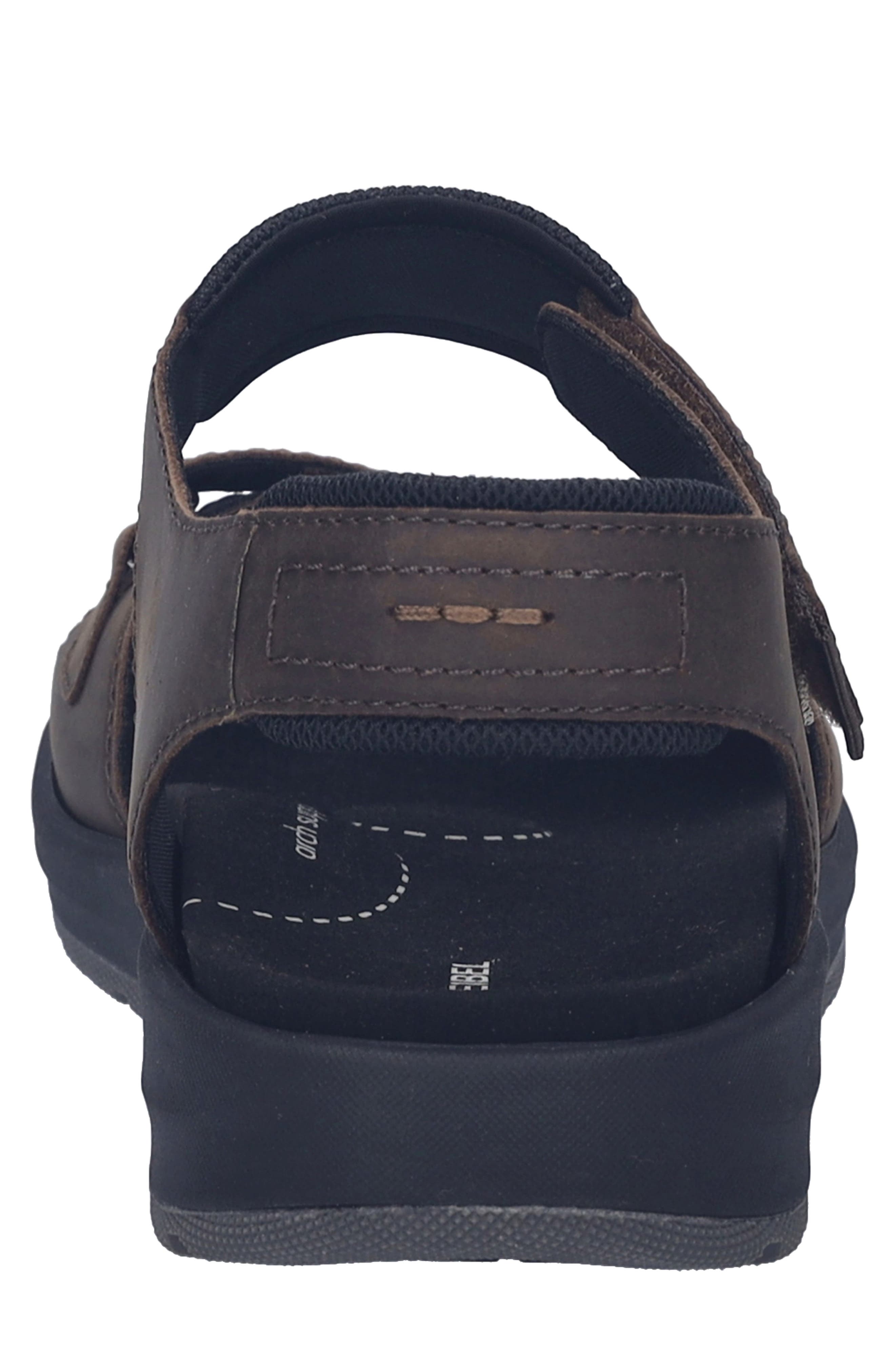 Emeric 10 Quarter Strap Sandal, Alternate, color, ESPRESSO