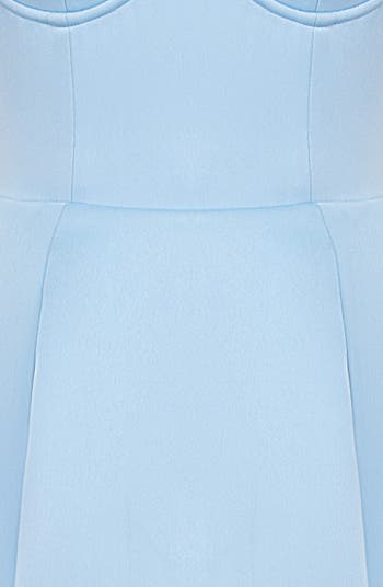 Smocked Tulle Gown
