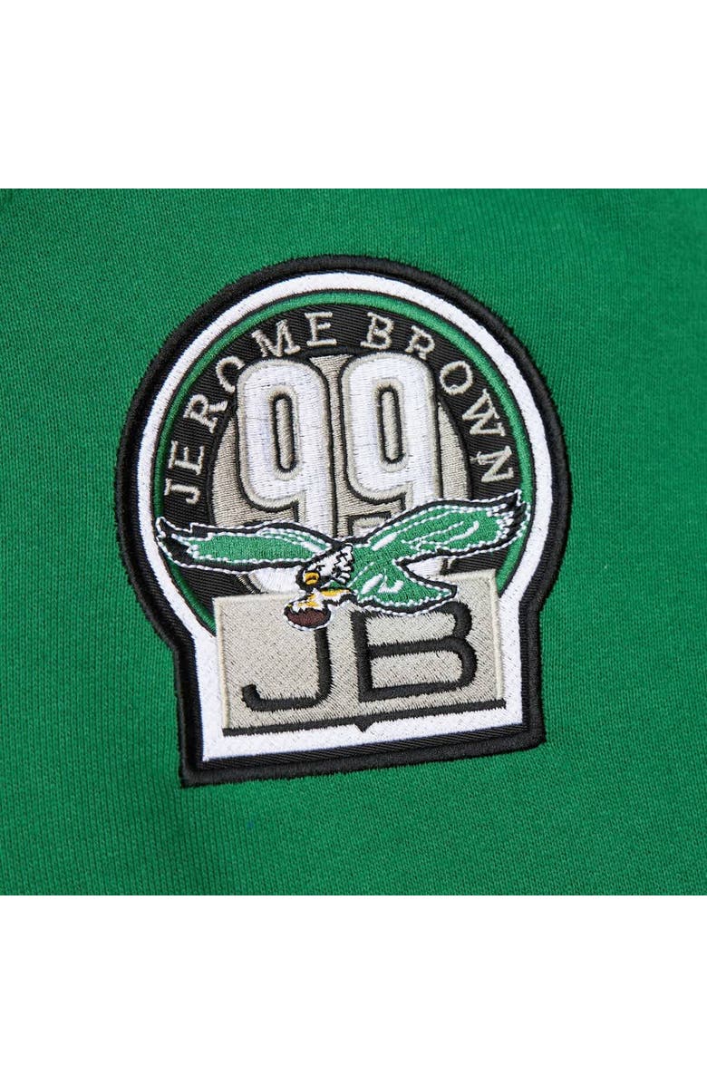 Mitchell & Ness Men's Mitchell & Ness Reggie White Kelly Green Philadelphia Eagles Retired Player Name & Number Pullover Hoodie, Alternate, color, Kelly Green