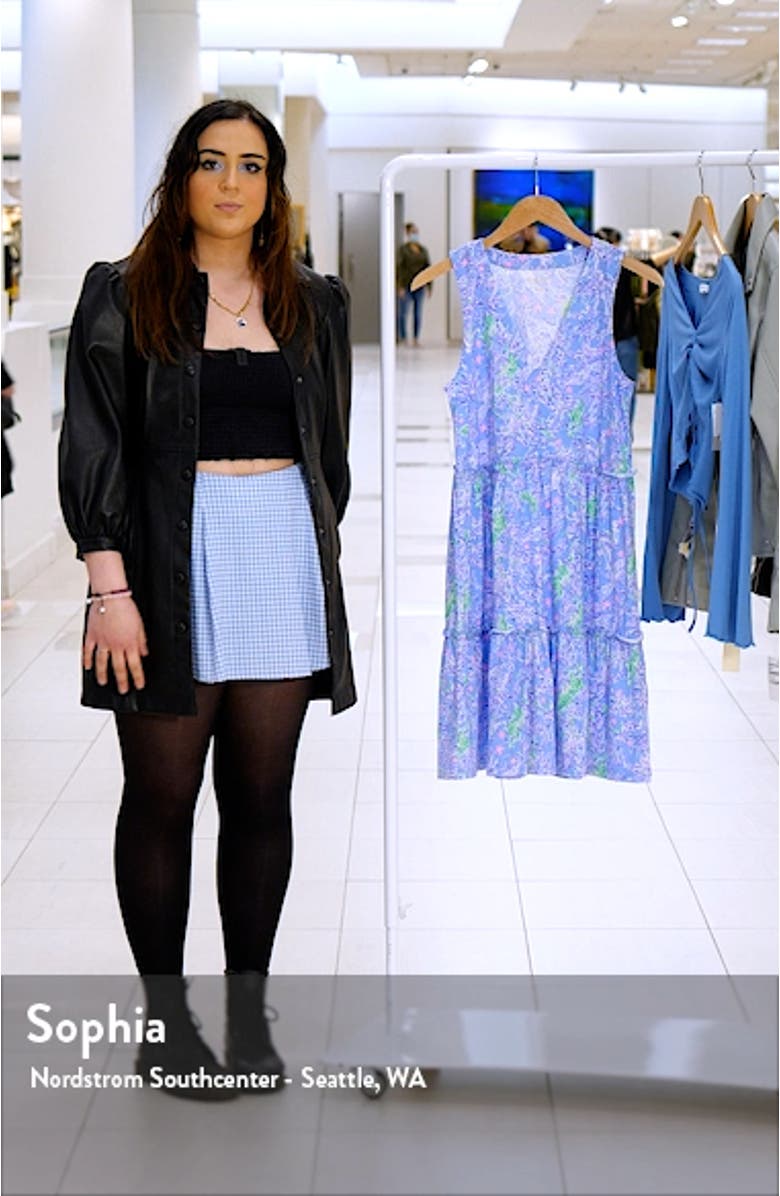 Lorina Tiered Sleeveless Dress, sales video thumbnail