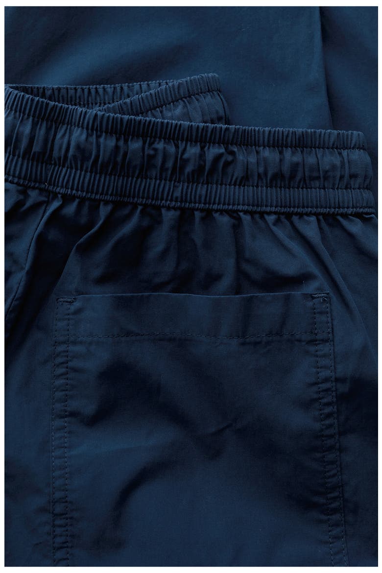 Sholl Drawstring Tapered Organic Cotton Twill Pants, Alternate, color, SEA CAVE