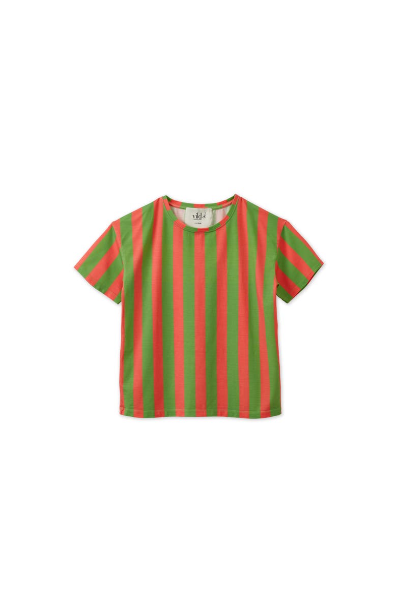 Vild House of Little Striped Tencel Shirt, Main, color, 