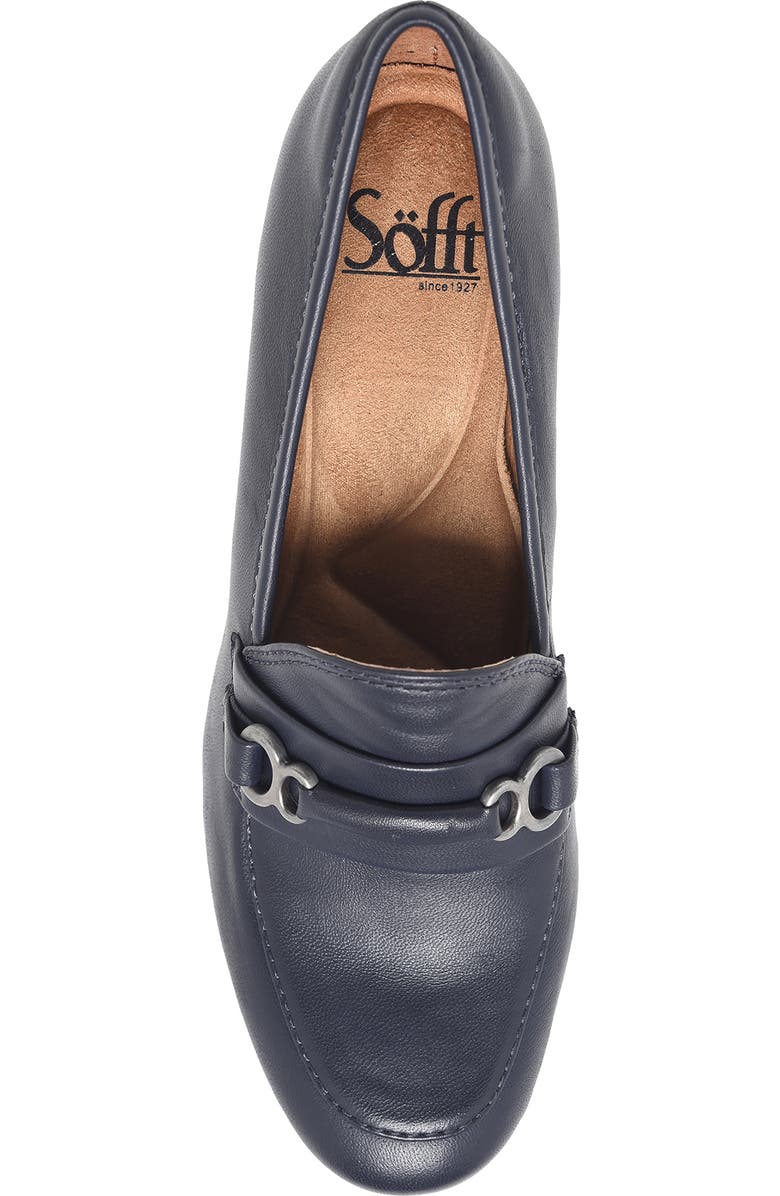 Söfft Leona Bit Loafer Pump, Alternate, color, Sky Navy